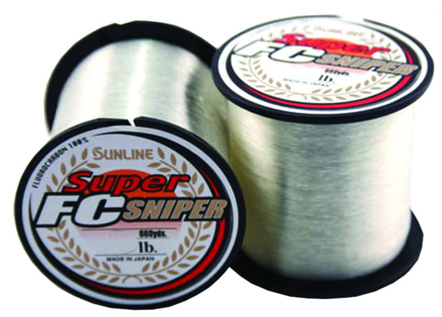 Sunline Super FC Sniper Fluorocarbon Line 8lb 660yd Natural Clear