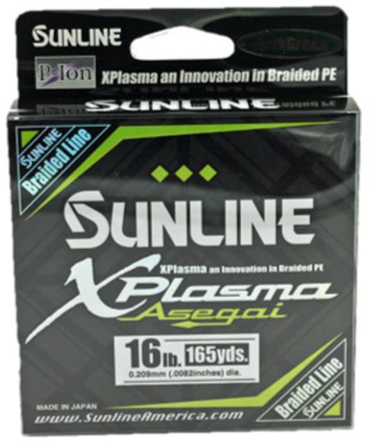 Sunline Xplasma Asegai P-Ion 8 Strand PE Braid 16lb 165yd Dark Green