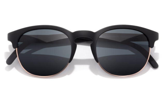 Sunski Avila Sunglasses Black Frame Slate Lens