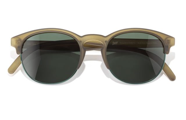 Sunski Avila Sunglasses Olive Frame Forest Lens