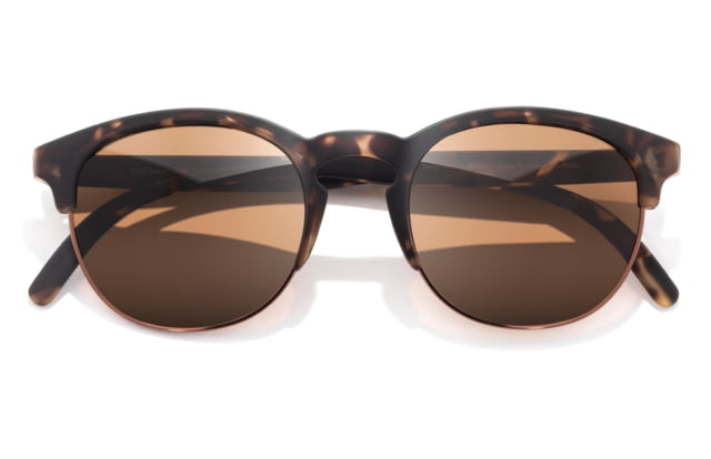 Sunski Avila Sunglasses Tortoise Frame Amber Lens