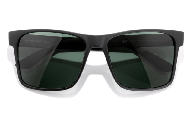 Sunski Puerto Sunglasses Black Frame Forest Lens