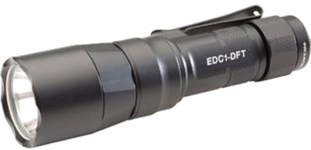 SureFire 18350/123 Everyday Carry Dual-Output LED Flashlight Hard Anodized Black