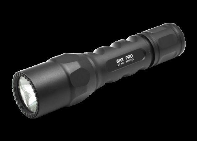 SureFire 6PX Pro Compact LED Flashlight Dual Output - 600 Lumens Black