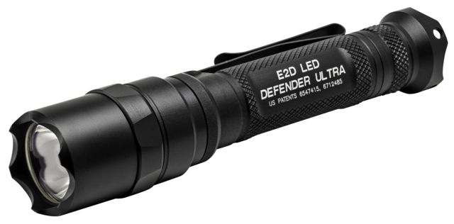 Surefire SureFire Led Defender Ultra Flashlight 5/1000 Lumens Click Switch Black NSN 6230-01-632-3134