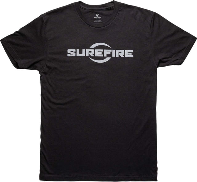 SureFire SF Logo T-Shirt - Men's 100percent Cotton Black Medium