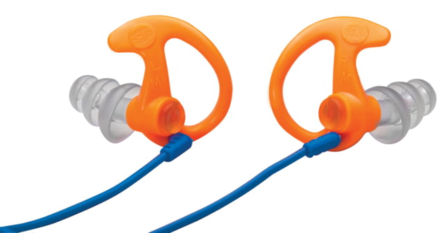 SureFire Sonic Defender Max EP5 Hearing Protectors 1 Pair Orange Medium
