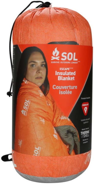 Survive Outdoors Longer Escape Insulated Blanket Orange