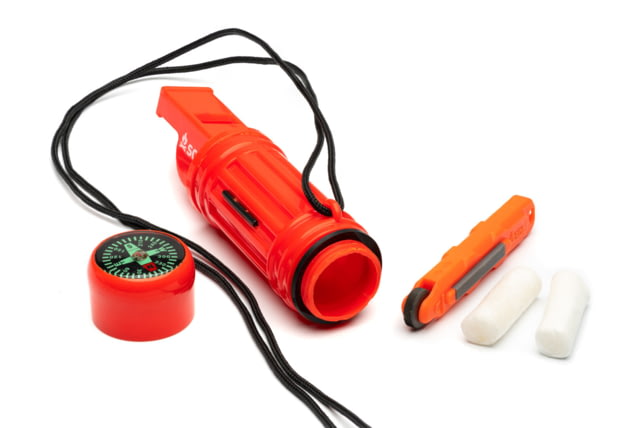 Survive Outdoors Longer Fire Lite 8-in-1 Survival Tool Orange