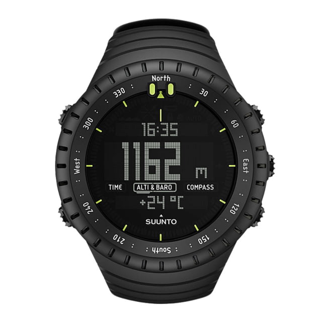 Suunto Core Watch w/ Altimeter and Compass Black One Size