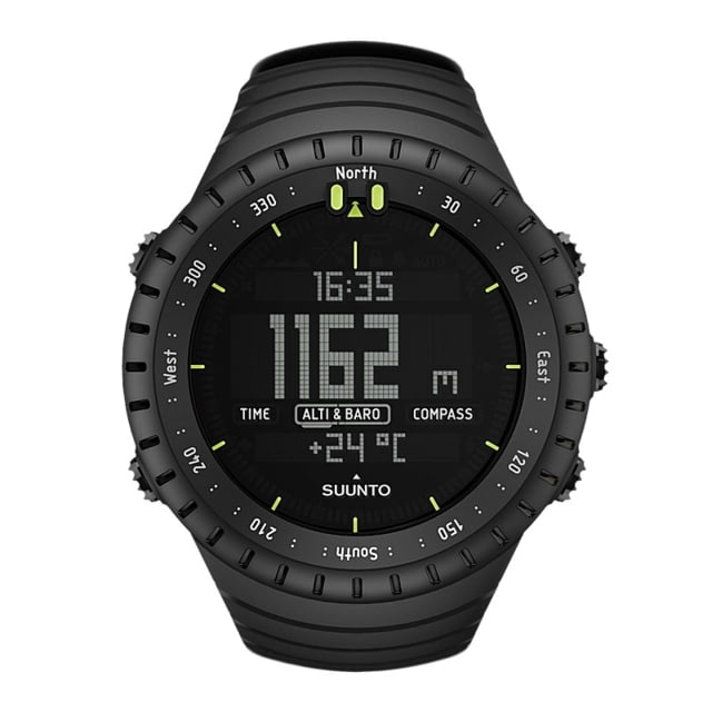 Suunto Core Watch w/ Altimeter and Compass Black One Size
