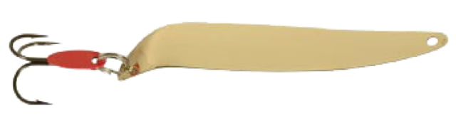 Swedish Pimple Flutter Laker Taker Spoon 4 in 1/4 oz 4 in Gold