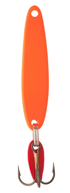 Swedish Pimple Jigging Lure 1/5 oz 1-1/2 in Fluorescent Orange