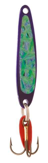 Swedish Pimple Jigging Lure 1/5 oz 1-1/2 in Purple Ice