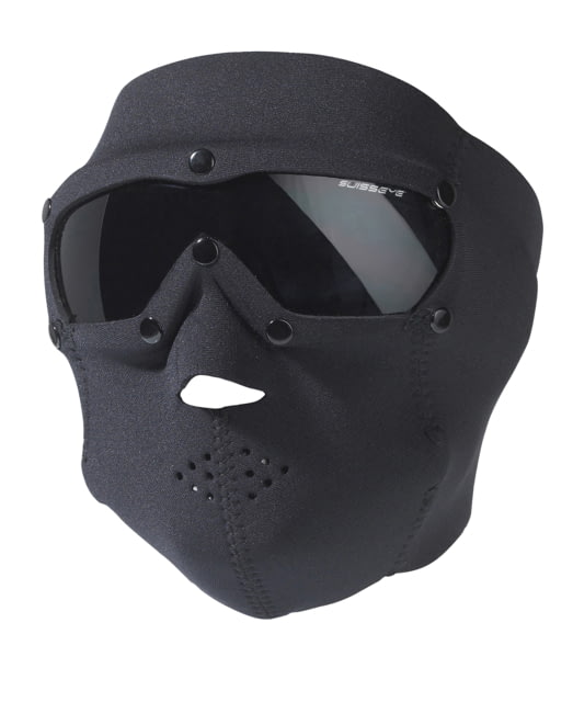 SWISSEYE Neoprene Mask w/Smoke Lenses Black Adjustable