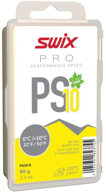 Swix Swix Fluoro-Free Ski Wax Yellow