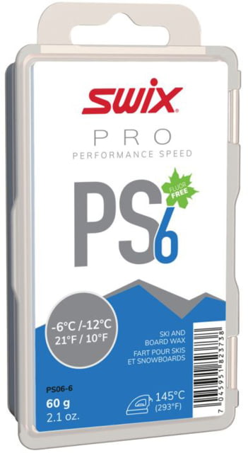 Swix Swix Fluoro-Free Ski Wax Blue