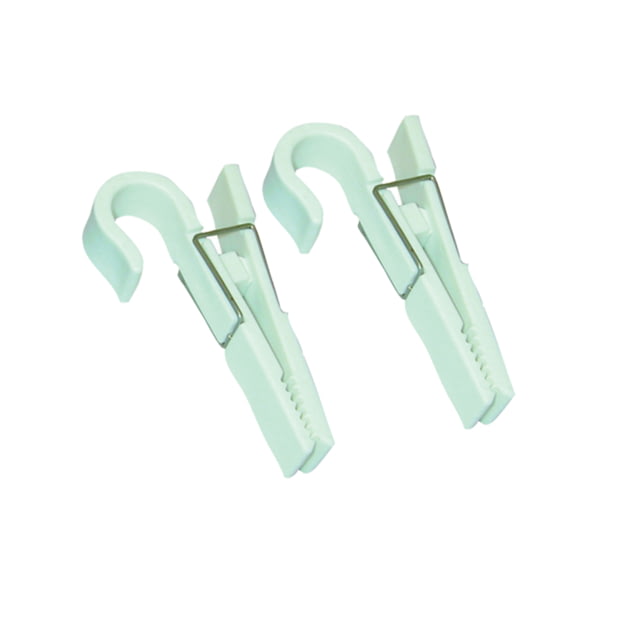 T-H Marine Aqua Utility Clip White Pair