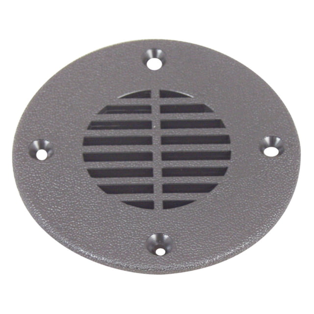 T-H Marine Floor Drain And Vent Cover Black 2-1/2in