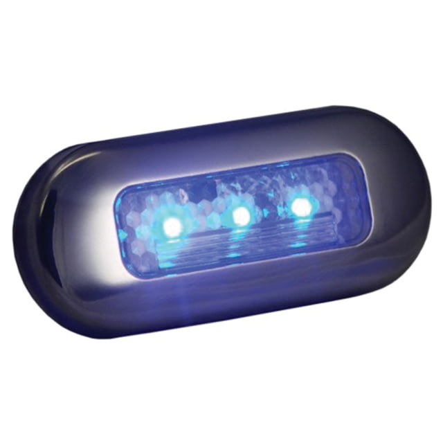 T-H Marine Led Oblong Courtesy Lights Blue