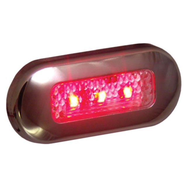 T-H Marine Led Oblong Courtesy Lights Red