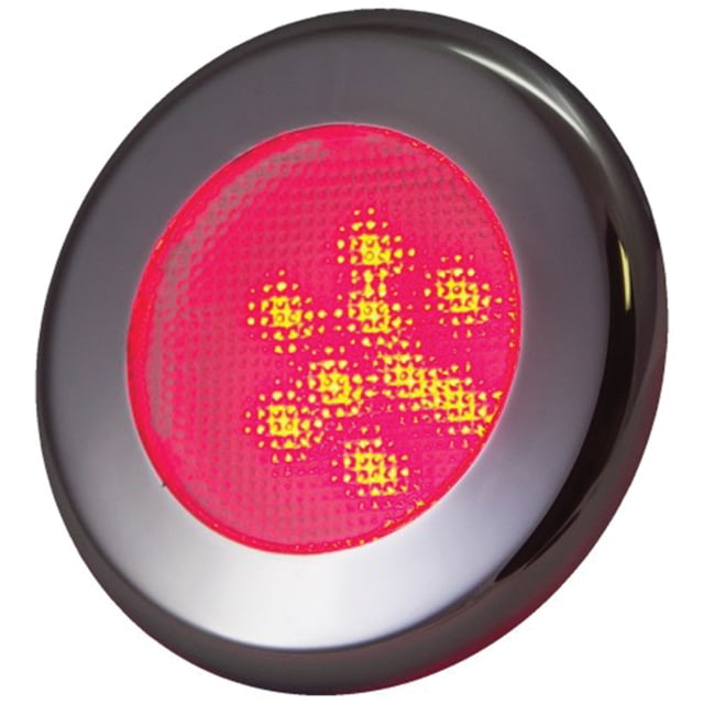 T-H Marine Recessed LED Puck Light Red