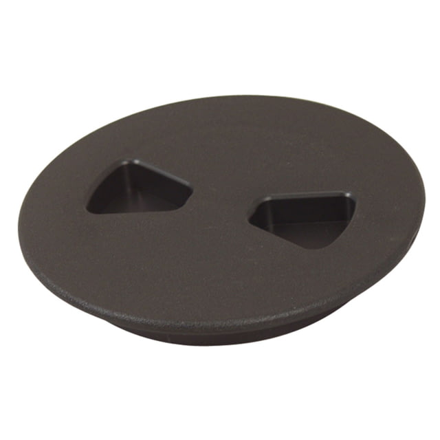 T-H Marine Sure-Seal Screw Out Deck Plate 6in Black DPS-6-1 DP