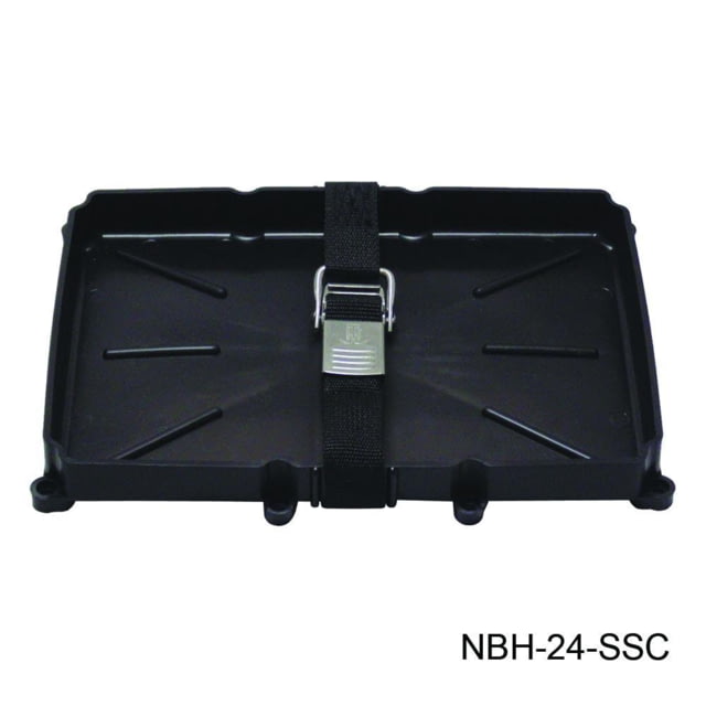 T-H Marine T H Marine Battery Holder Tray w/ Stainless Steel Buckle 24 Series