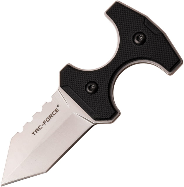 TAC Force Spear Point Fixed Blade Knife 2 in 3Cr13 Stainless Steel Stainless Steel Satin