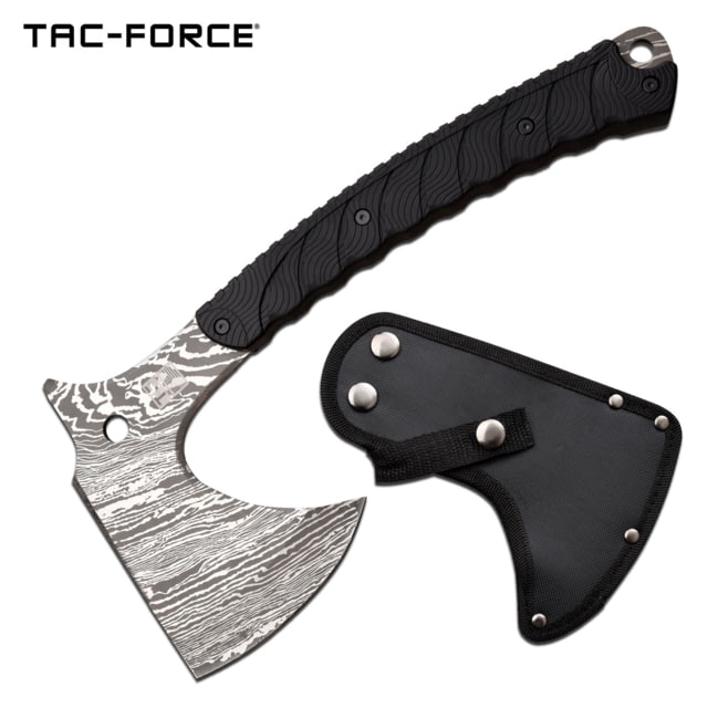 TAC Force Tactical Axe 4.25 in 3Cr13 Stainless Steel Stainless Steel Black