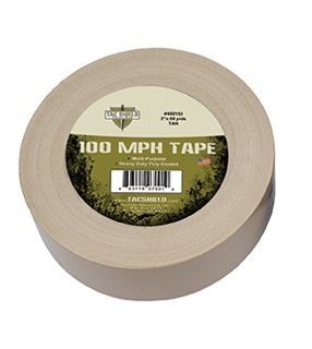 Tac Shield 100 MPH Tape 2in. x 10 yards Tan