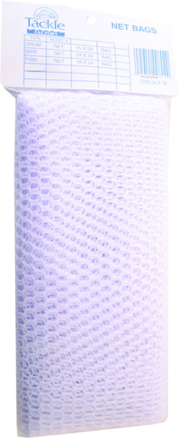 Tackle Factory Net Bag 24x34 White 1/4in Mesh