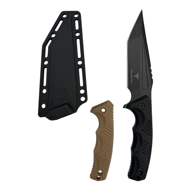 Takumitak Reaper Fixed Blade Knife 4.5 in Blade 3cr13 Black
