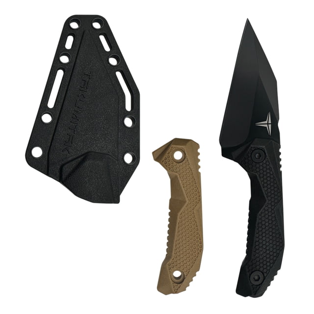 Takumitak Sparky Fixed Blade Knife 2.9 in Blade 3cr13 Black