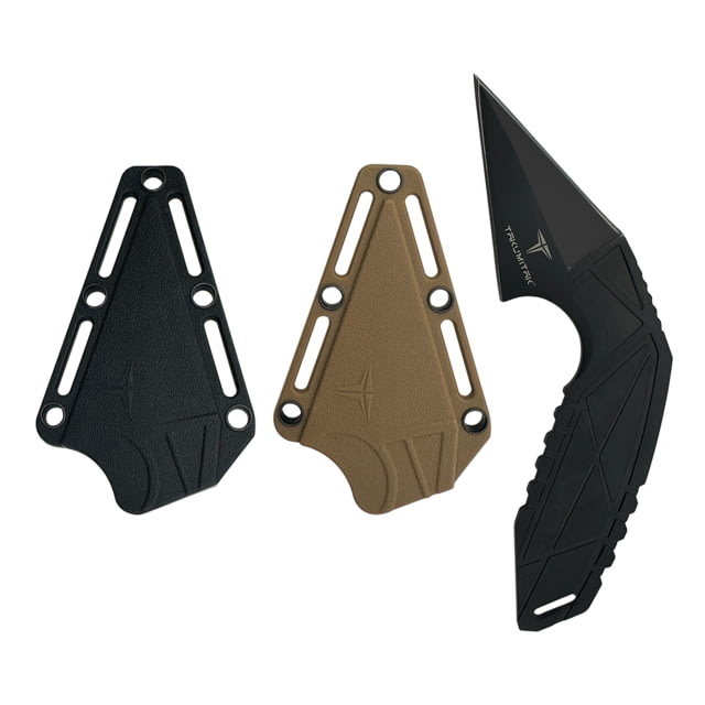 Takumitak Void Fixed Blade Knife 2.5 in Blade 3cr13 Black