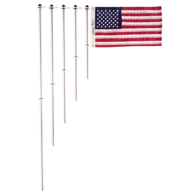 Taylor Made Flag Pole With Flag Clips 36in