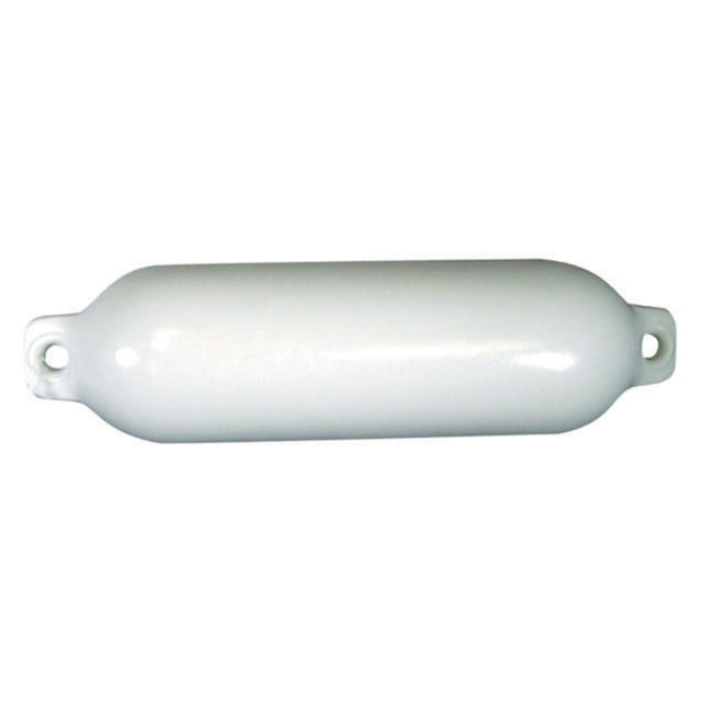 Taylor Made Hull Gard Inflatable Vinyl Fender 6.5in x 23in White