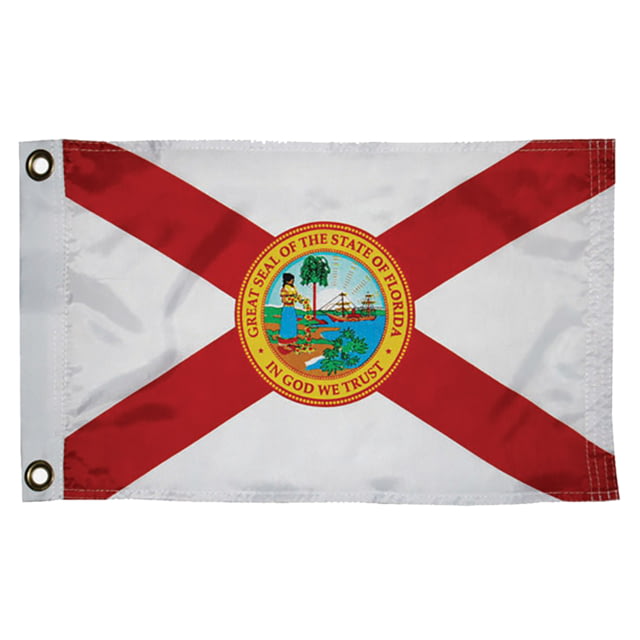 Taylor Made Nylon Flag 12" x 18" Florida