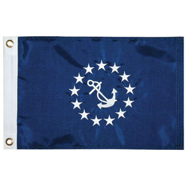 Taylor Made Nylon Officer Flag 12in x 18in Commodore