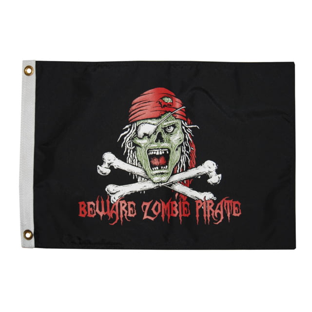 Taylor Made Pirate Zombie Nylon Flag 12in x 18in