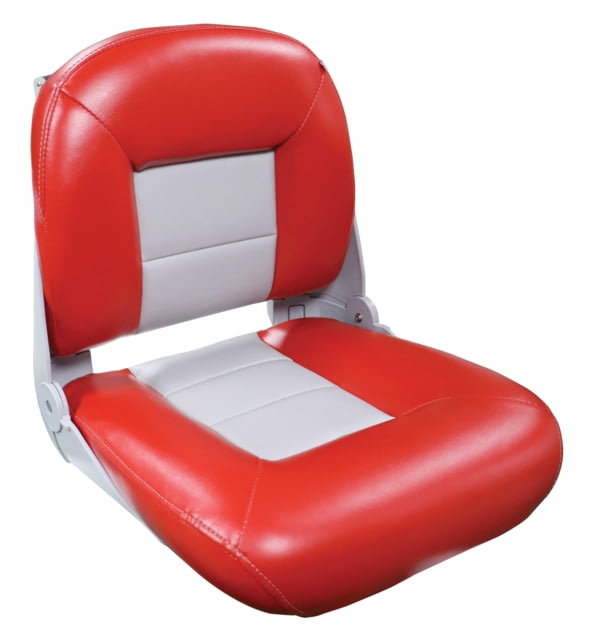 Tempress 3004.581 Navistyle Low-Back Boat Seat /Gray Red