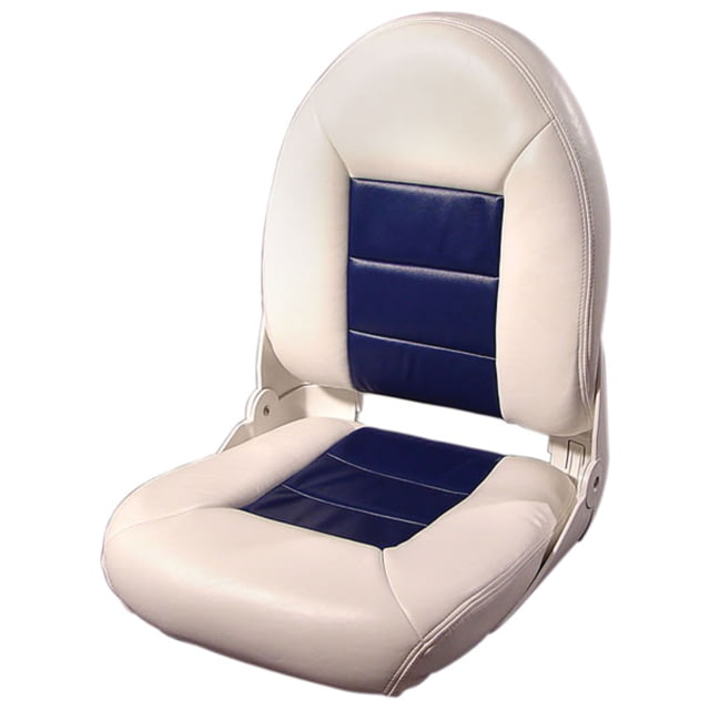 Tempress Navistyle High-Back Boat Seat /Blue White