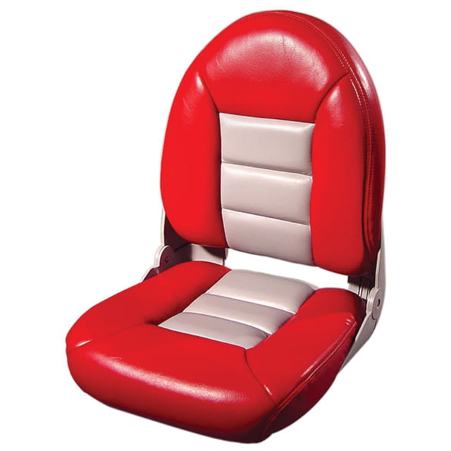 Tempress Navistyle High-Back Boat Seat /Gray Red