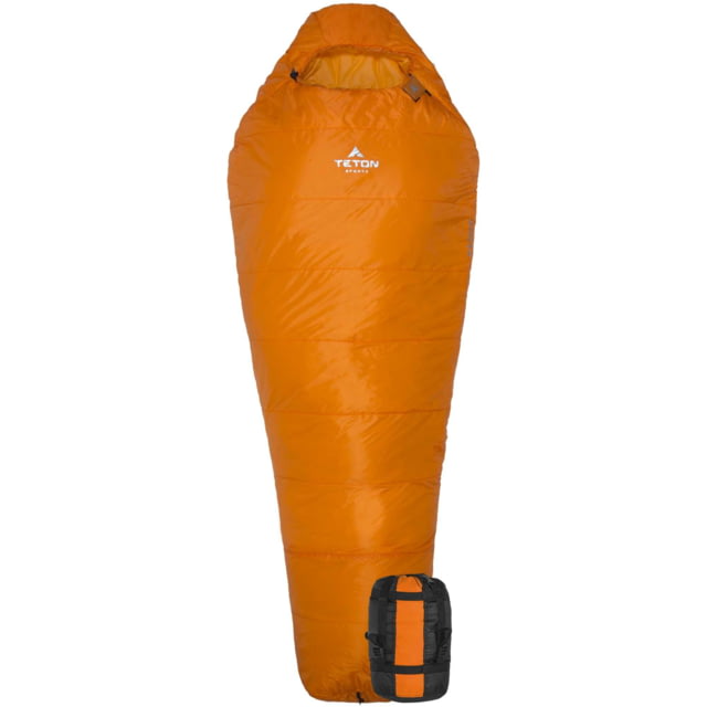 TETON Sports ALTOS-S 0 F Mummy Sleeping Bag Orange