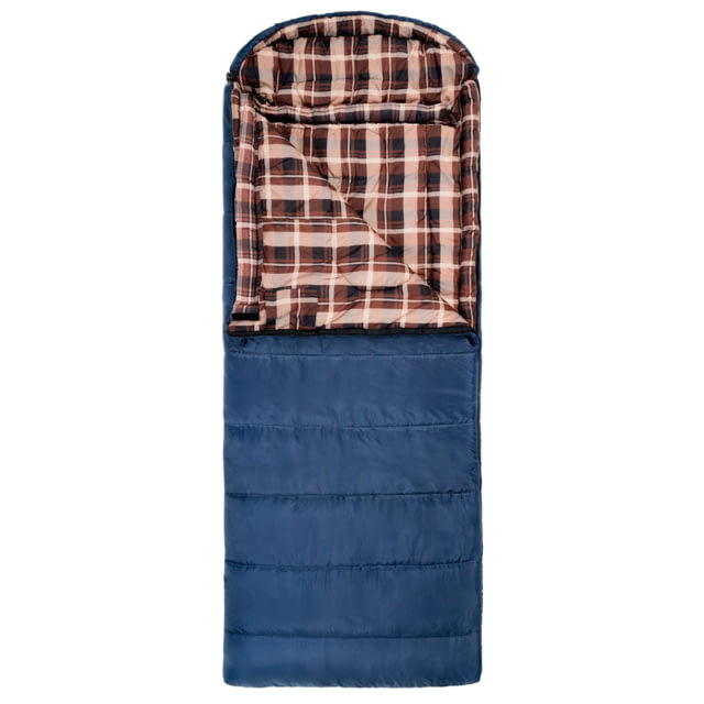 TETON Sports Celsius XL -25 F Sleeping Bag Left Zipper Blue/Brown Extra Large