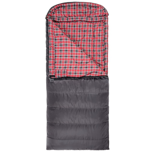 TETON Sports Celsius XL -25 F Sleeping Bag Left Zipper Grey/Red Extra Large