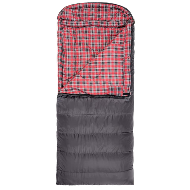 TETON Sports Celsius XXL 0 F Sleeping Bag Right Zipper Grey/Red 2XL