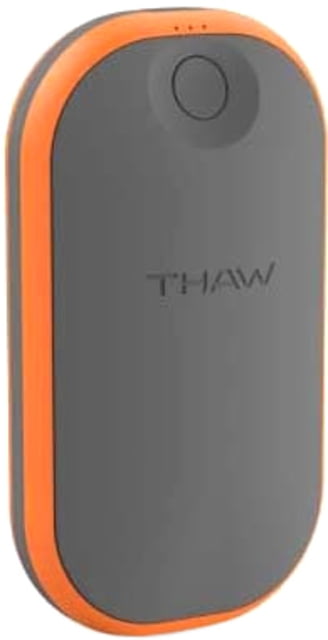 THAW Rechargeable Hand Warmer Small Grey/Orange