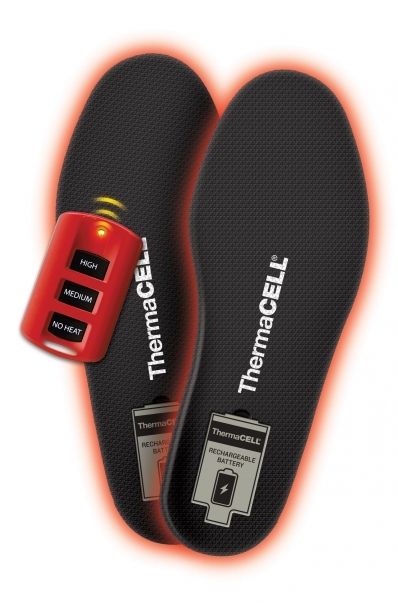 ThermaCELL Heated Insoles ProFLEX - Small Black HW20-S