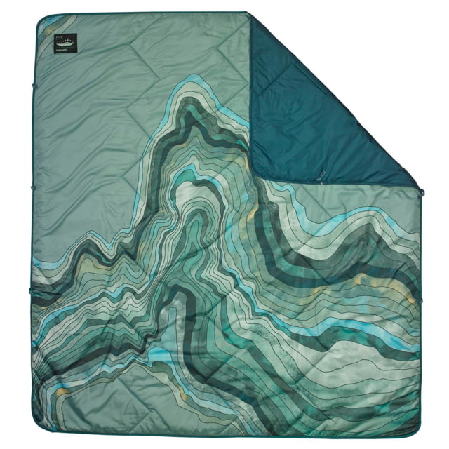 Thermarest Argo Blanket Sage/Topo Wave Double